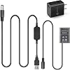 PS-BLN1 Dummy Battery DC Coupler USB Cable QC3.0 Adapter for Olympus Camera OM-D E-M5 II 2 E-M1 Pen E-P5