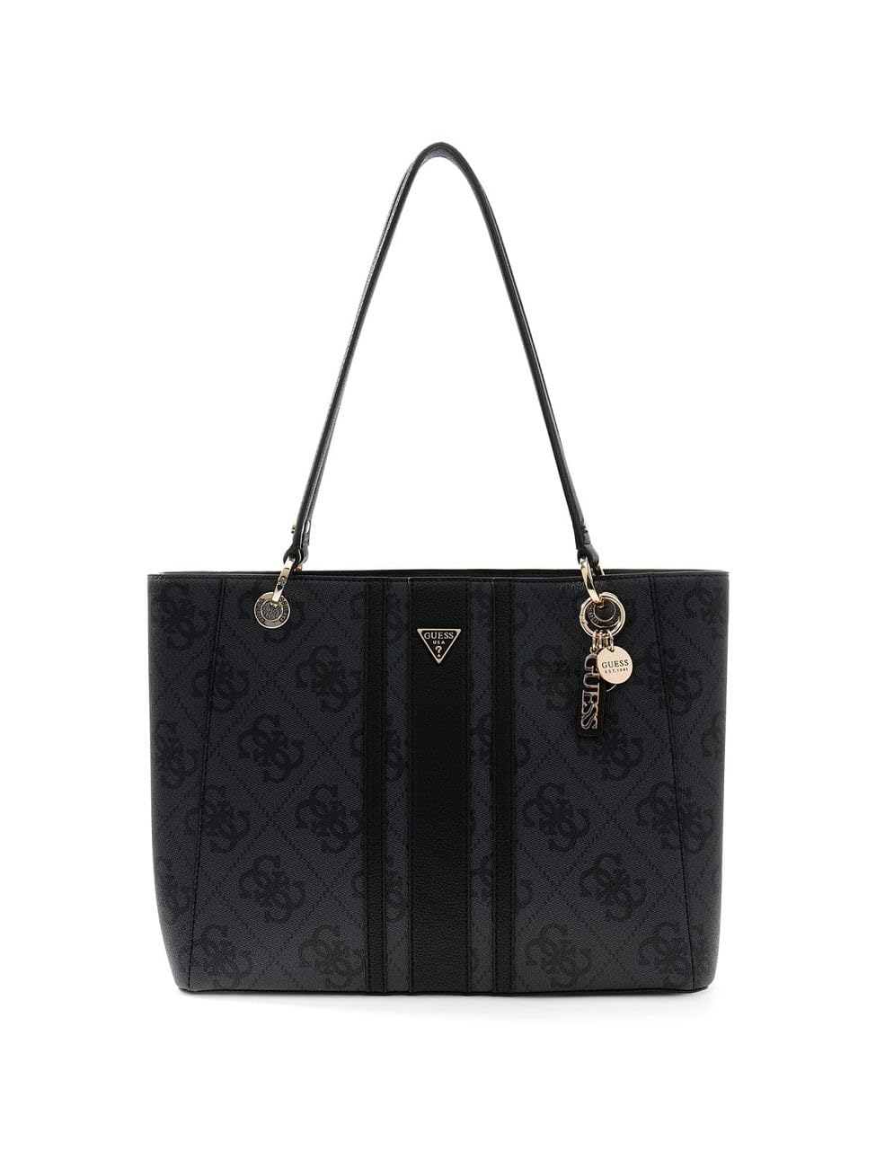 GUESS Noelle Ii Tote CLO - Coal Logo One Size