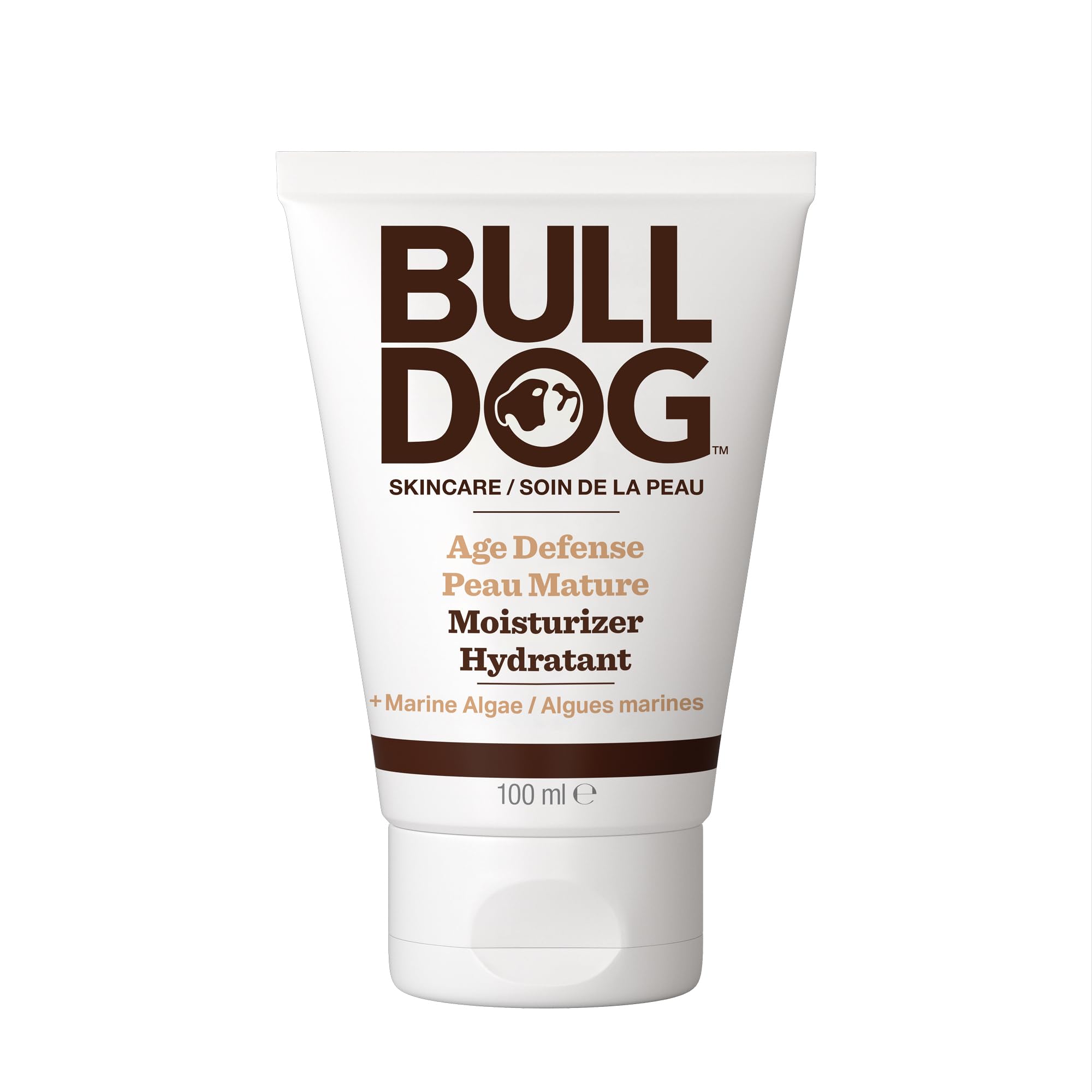 Bulldog Skincare Age Defense Moisturizer for Men, Nourishing Lotion 100mL