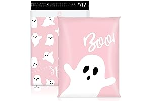 Pink And Spooky: 100PCS Halloween Poly Mailers for Individual Sellers