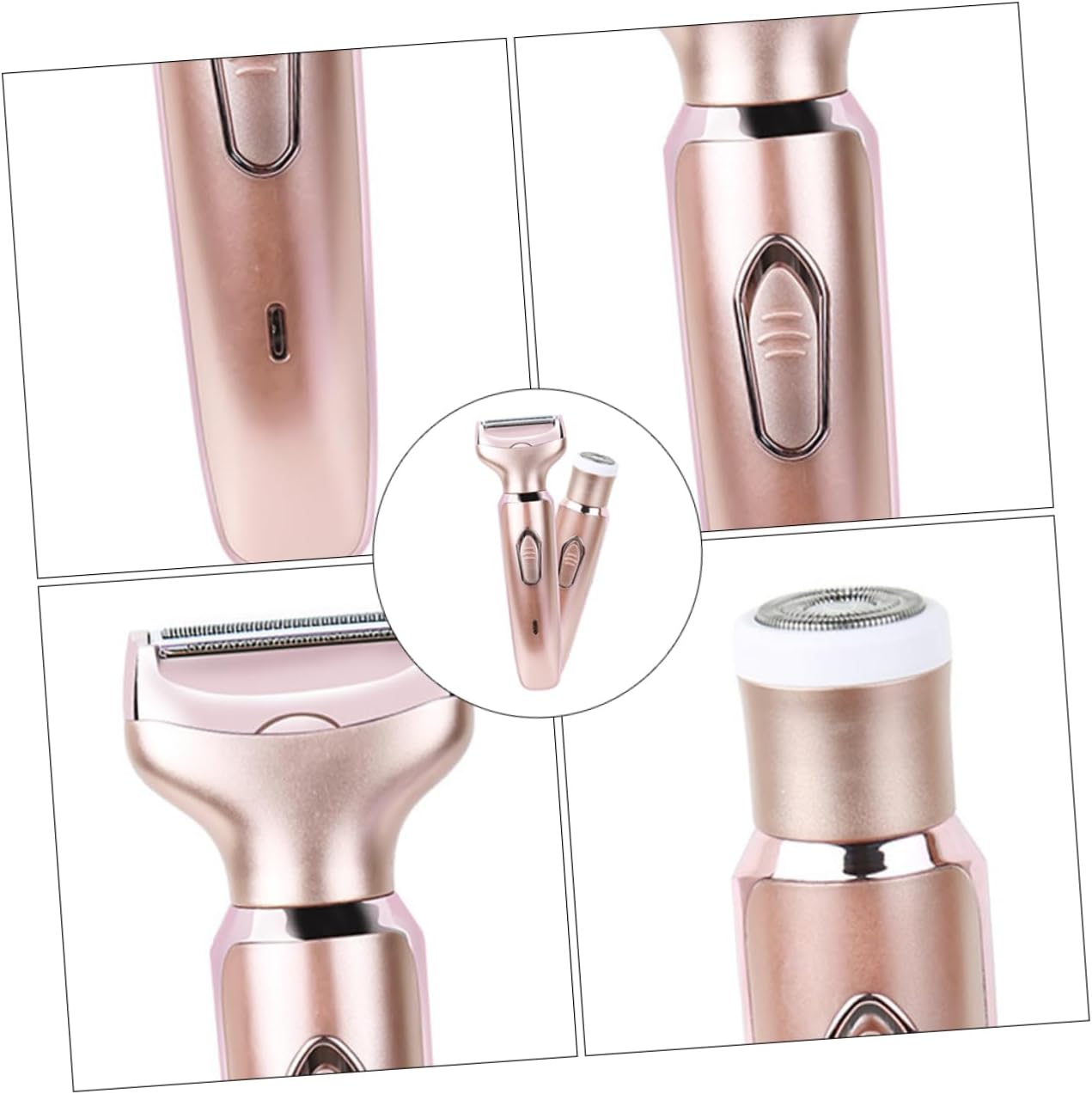 Didiseaon Remover Women's Hair Shaver Multifunctional Razor Electric Razor Remover Shaver for Face Arms Legs