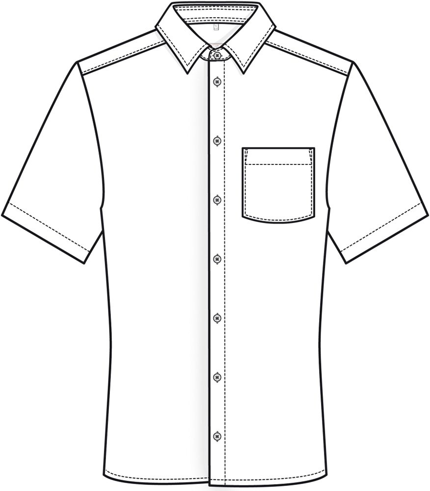 GREIFF Camicia da uomo Basic, vestibilità regolare, elasticizzata, Easy-Care, 6666