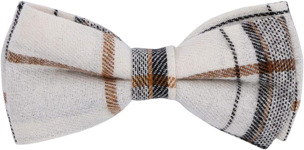 Faleela Soft &Comfy Bowtie Dog Collar,Detachable and Adjustable Bow Tie Collar,for Small Medium Large Pet (S, Beige) : Pet Supplies