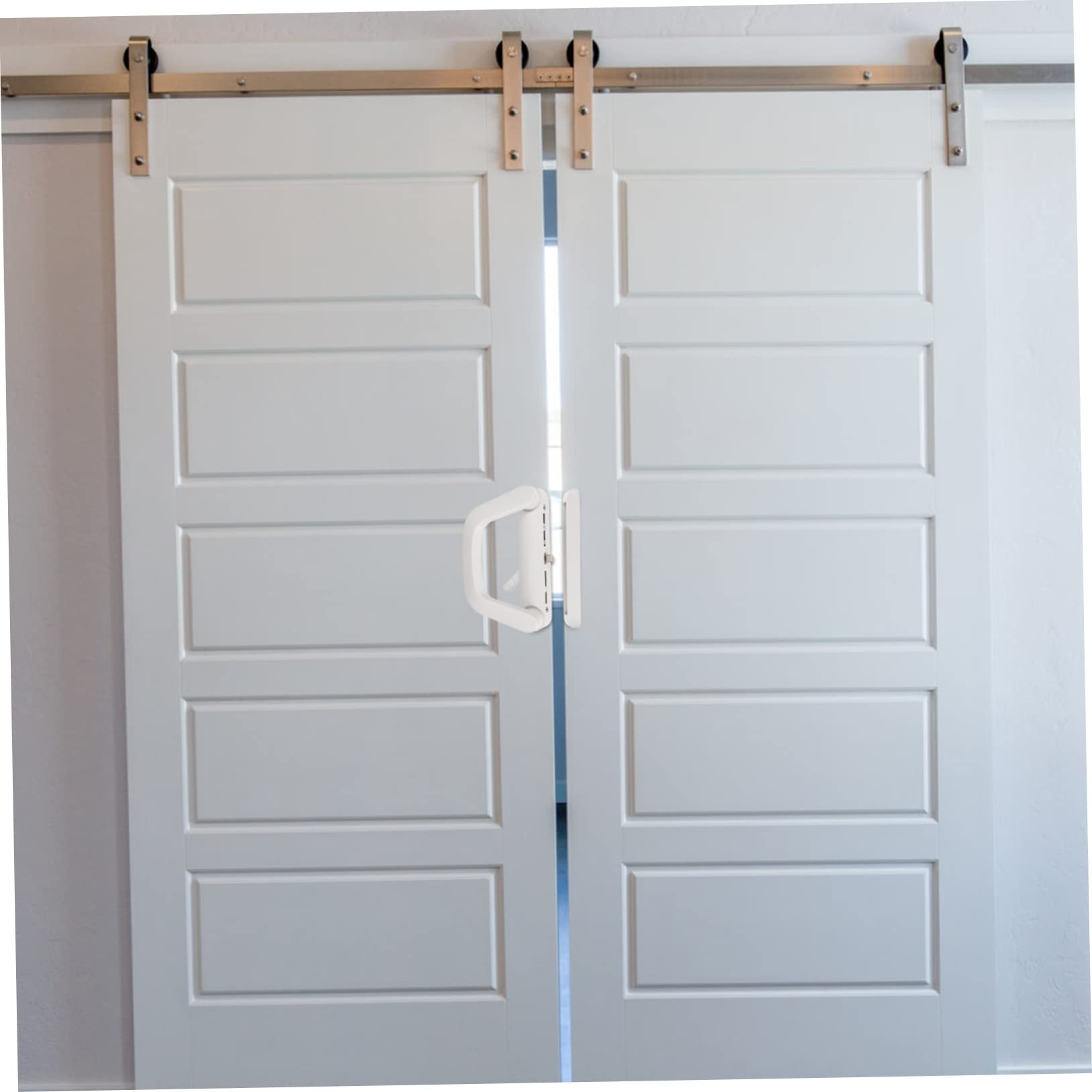 Cerradura De Puerta De Balcón Pestillo Deslizante De Privacidad Cerradura Metálica Enrollable Para Puerta De Casa Accesorios Para Muebles Seguro