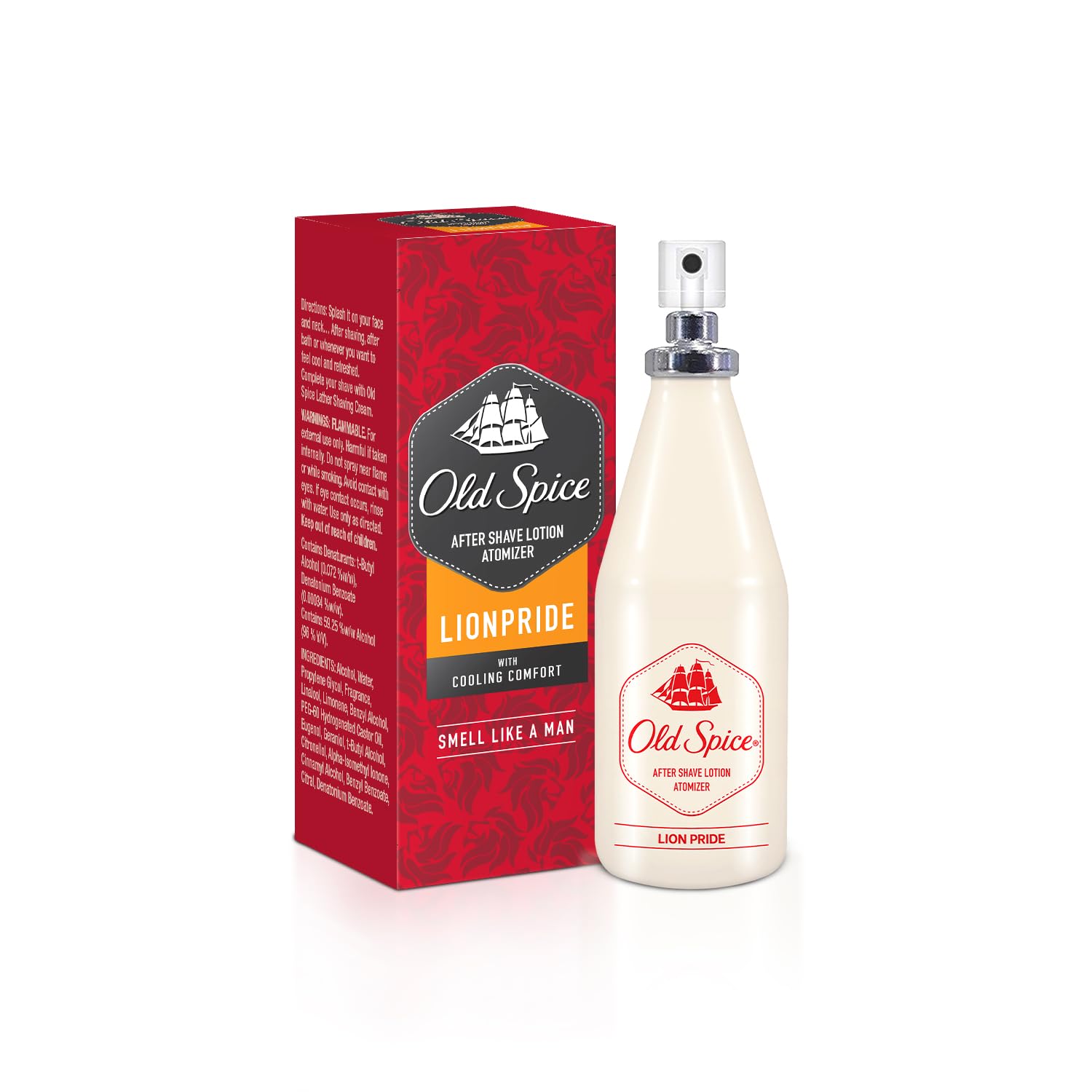 Men Asl After Shave Lotion | Atomizer Spray | Lionpride | Cool, Aromatic And Fresh | 150Ml