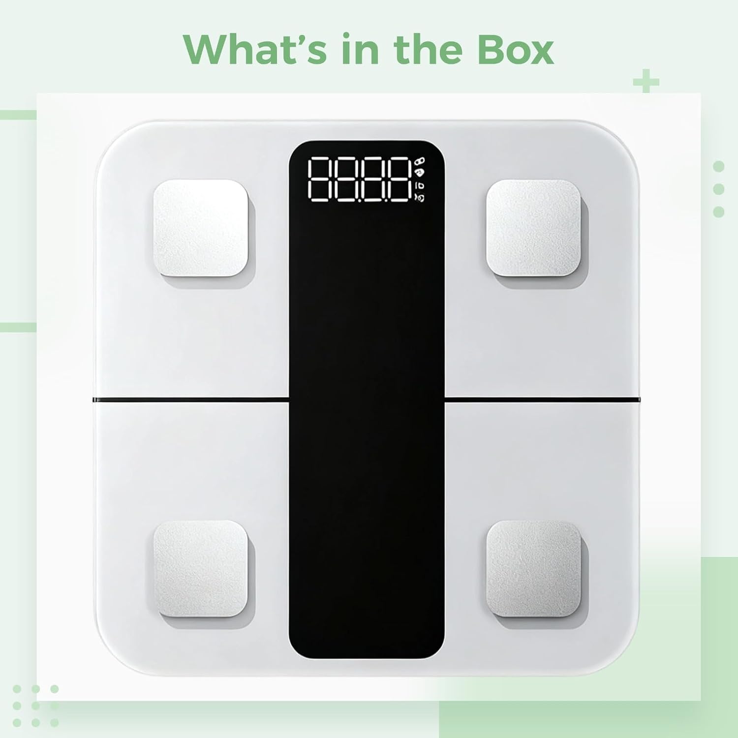 Digital Body Fat Scale with 25 Measurements, Switchable Kg/Lb, Wireless Connectivity, Accurate Precision
