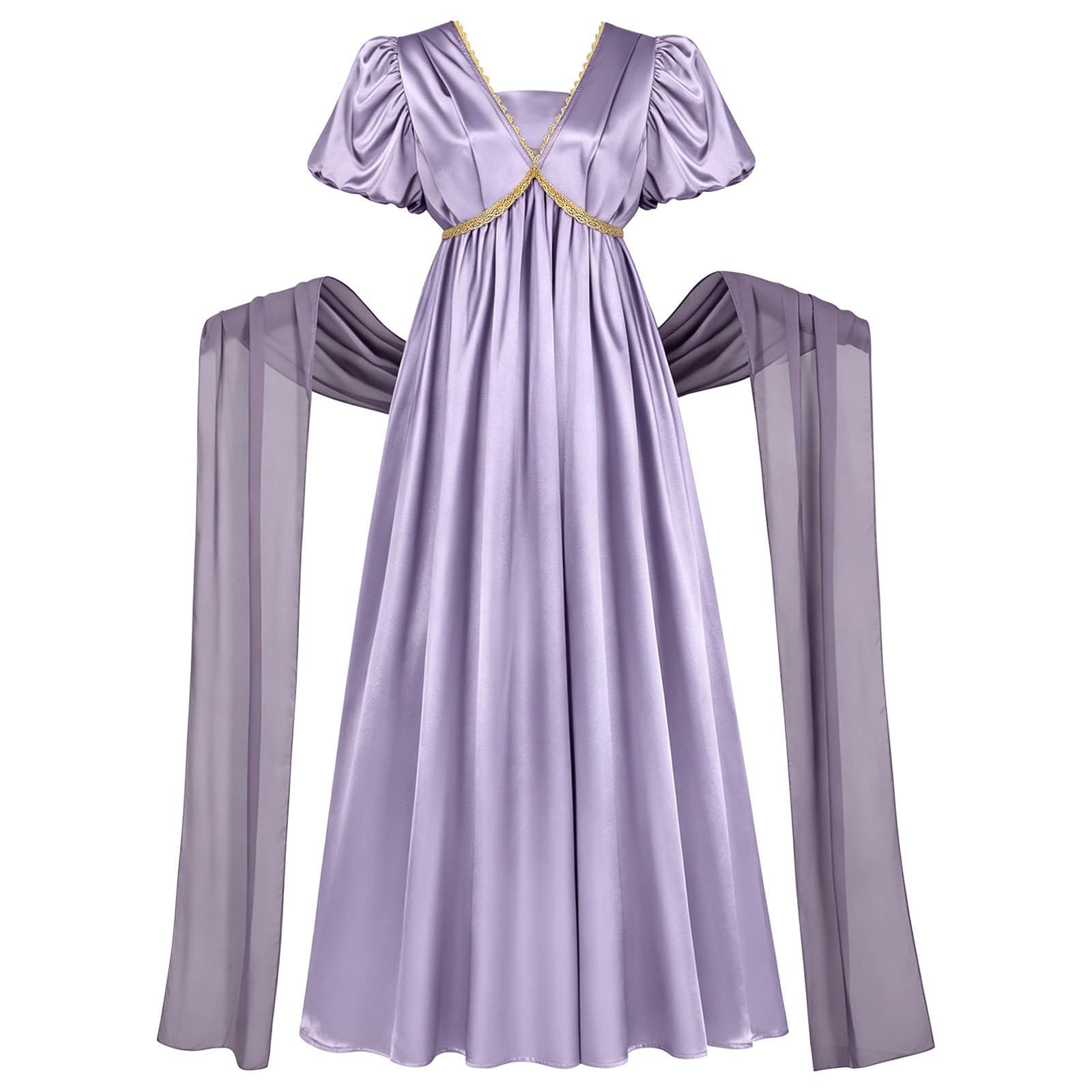 Elegante Abito da Sera Medievale per Corte, spettacoli teatrali e Cosplay.