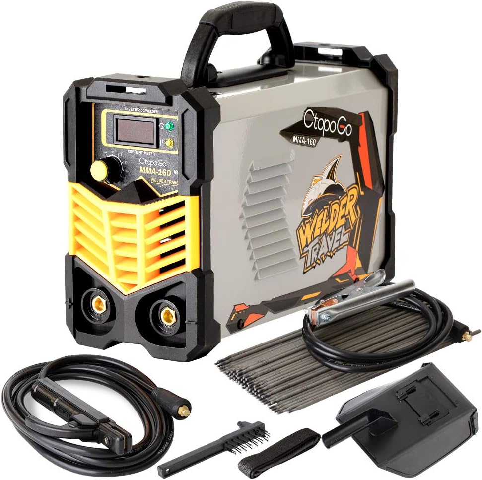 Compact CtopoGo MMA-160 Welder and Accessories
