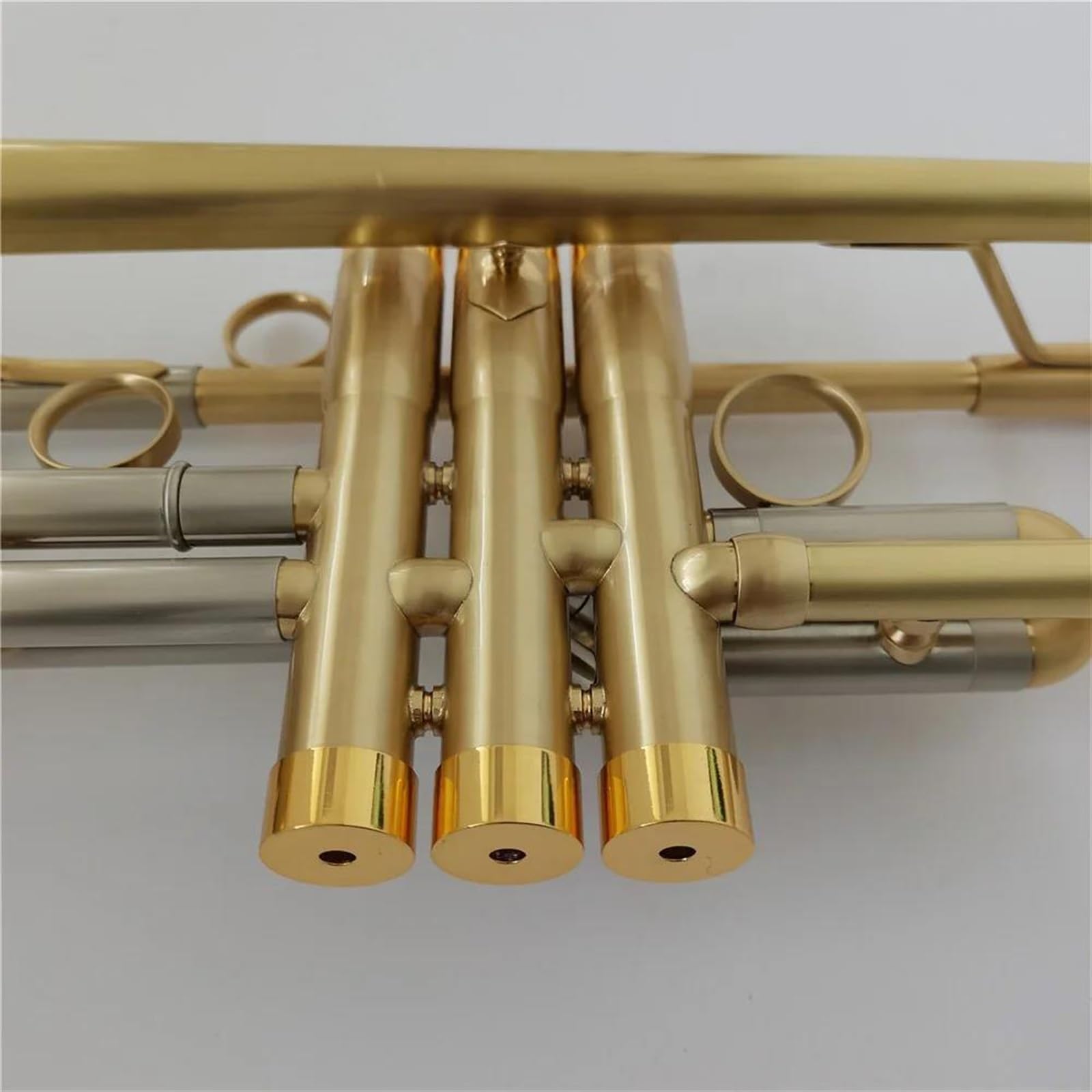 Trompete für Anfänger Schwere Trompete Perfektes Musikinstrument BB Mattlackierte Trompete