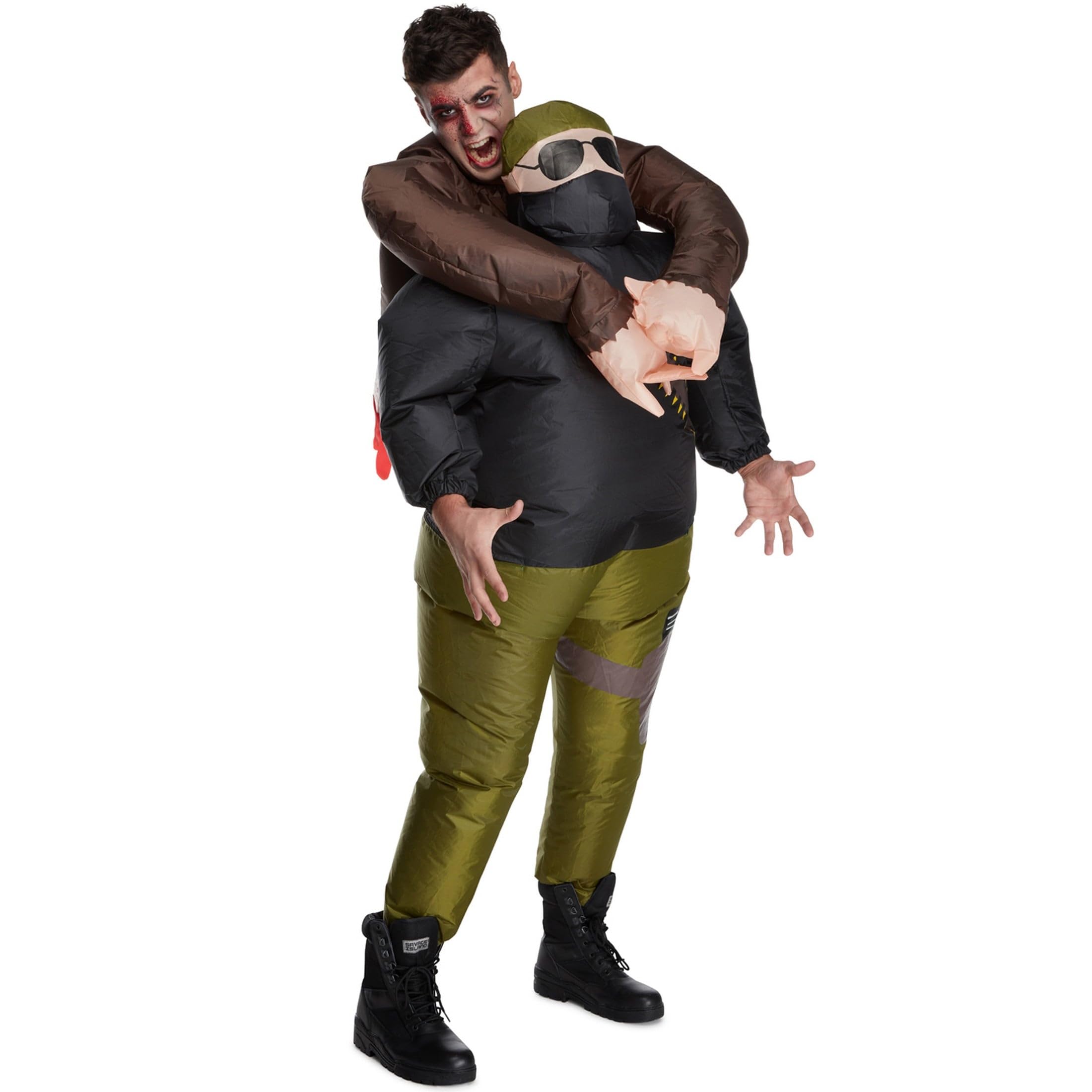 Morph Disfraz Inflable Zombie Adulto, Disfraces Hinchables, Traje Inflable Zombies Halloween, Disfraces Zombi, Disfraz Halloween