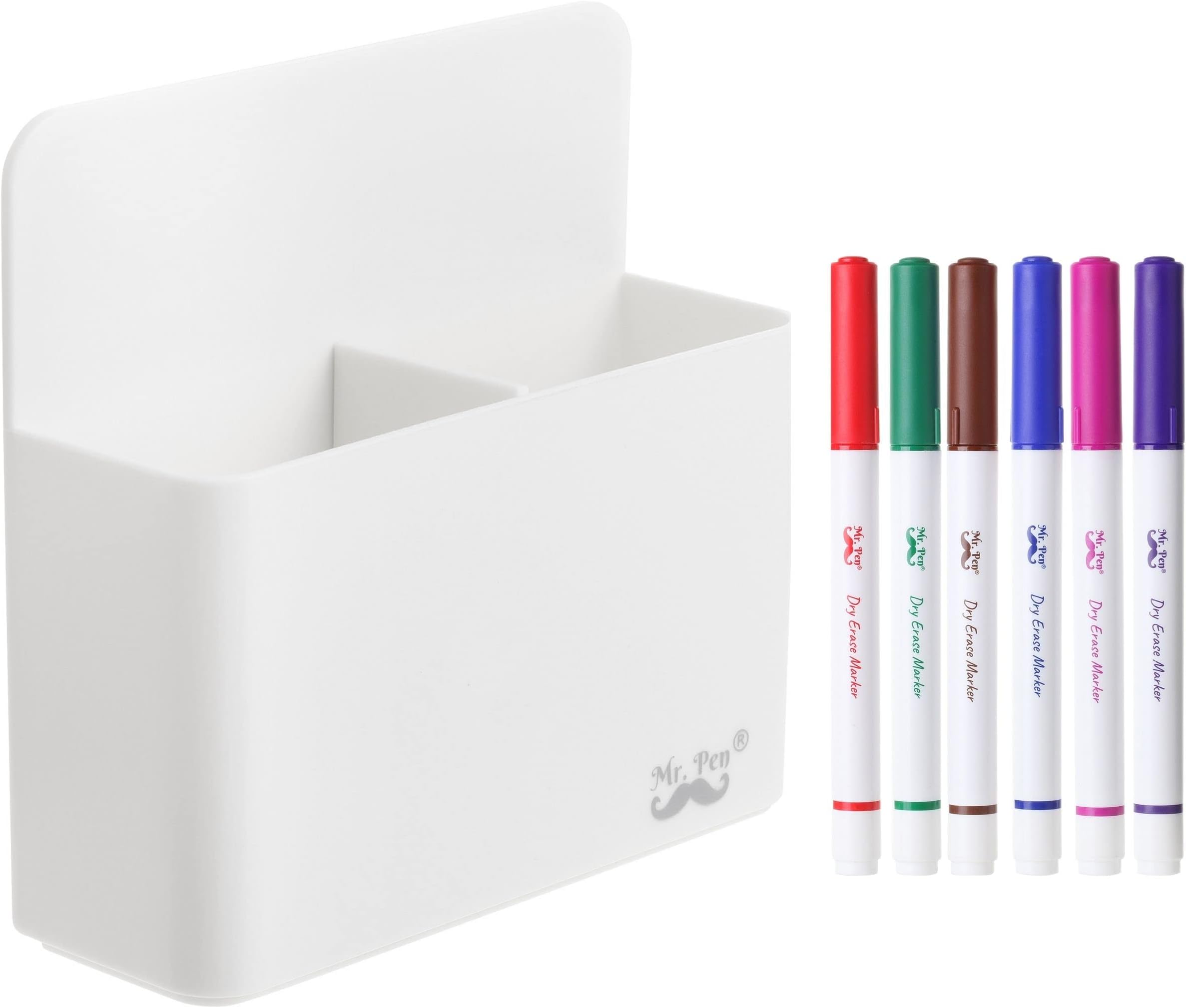 Picassosky Dry Erase Marker Holder, 2 Pack Blue