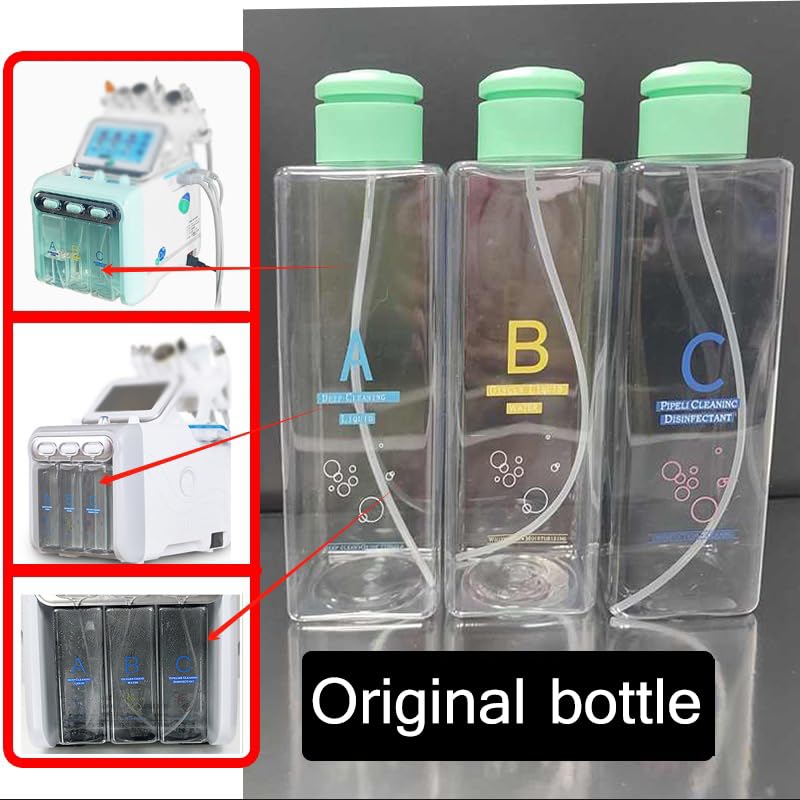 Spare Parts A B C Bottle Replacement Parts for Hydrofacial Device Beauty Machine (C)