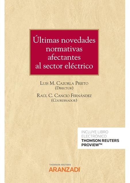 Portada de Ultimas Novedades Normartivas Afectantes al Sector Eléctrico