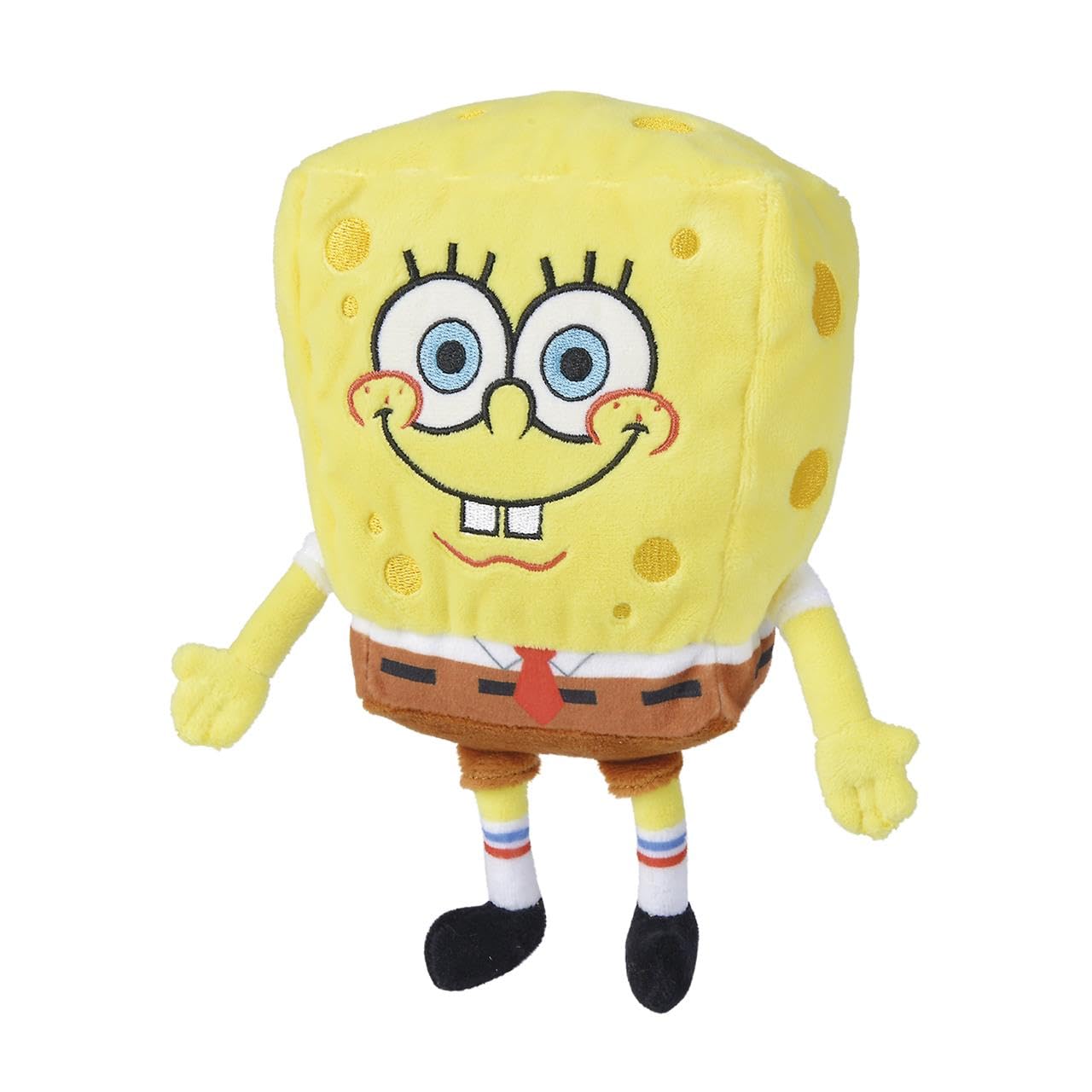 Simba - Spongebob plush 20 cm, soft and pleasant material, 100% recycled filling, 100% official license, suitable for all ages (109491002SPB)