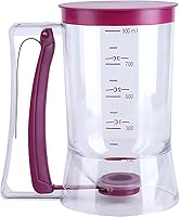 Vista 1 de Dispensador de masa para magdalenas y gofres para panqueques y waffles, herramienta de hornear morado Eojsuosnks