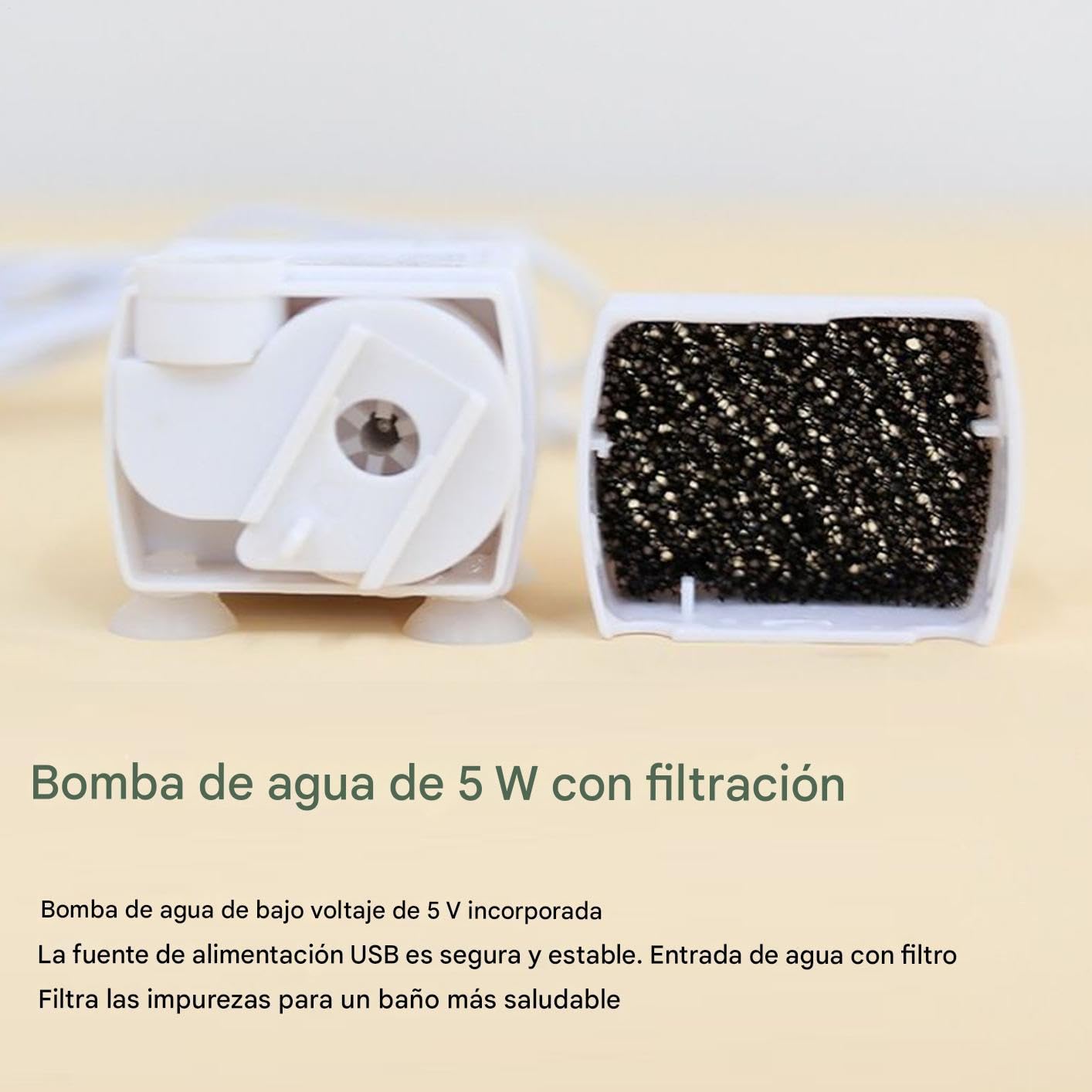 Baño para Pájaros | Baño Automático para Aves con Ducha | Pila Recargable con Grifo De Flujo Continuo, Accesorios De Baño para Periquitos Y Agapornis Pequeños Y Medianos