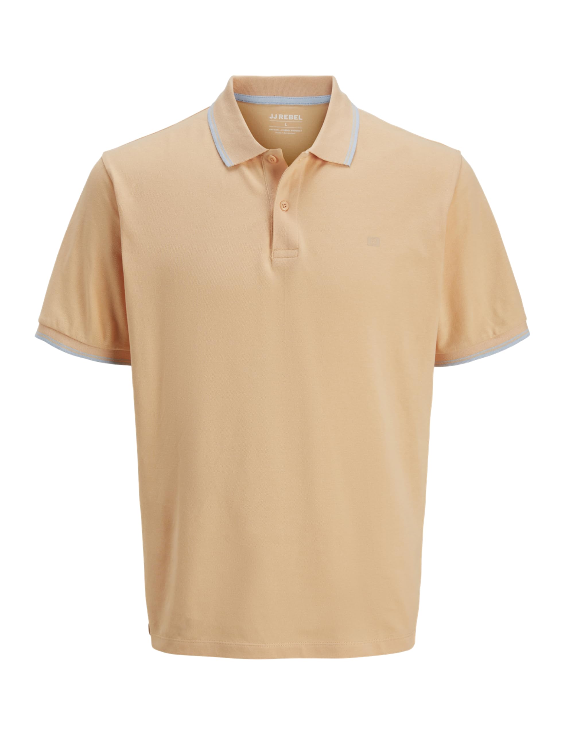 JJ REBEL Jrebzell Polo SS Sn, Apricot Ice, M