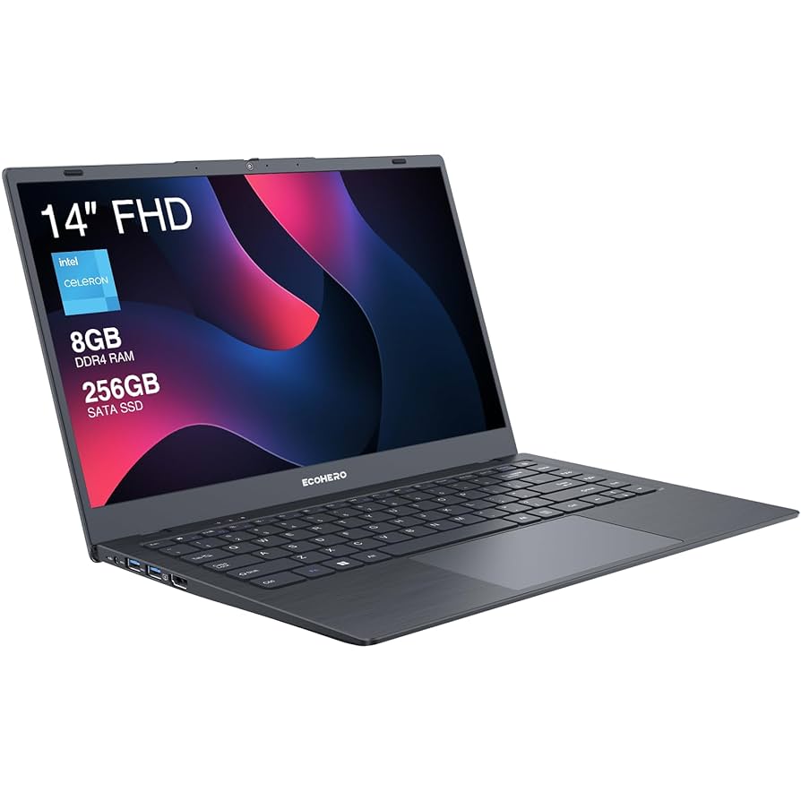 Amazon.com: ECOHERO Laptop Computer, 8GB DDR4 RAM/256GB SSD