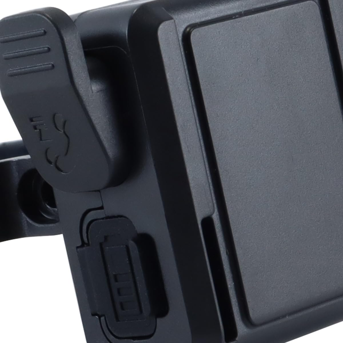 Pulsante multimediale Bluetooth wireless, telecomando impermeabile IPX6 per manubrio di motocicletta, portata 10 m, 140 mAh, antiscivolo, supporta l'assistente vocale Siri