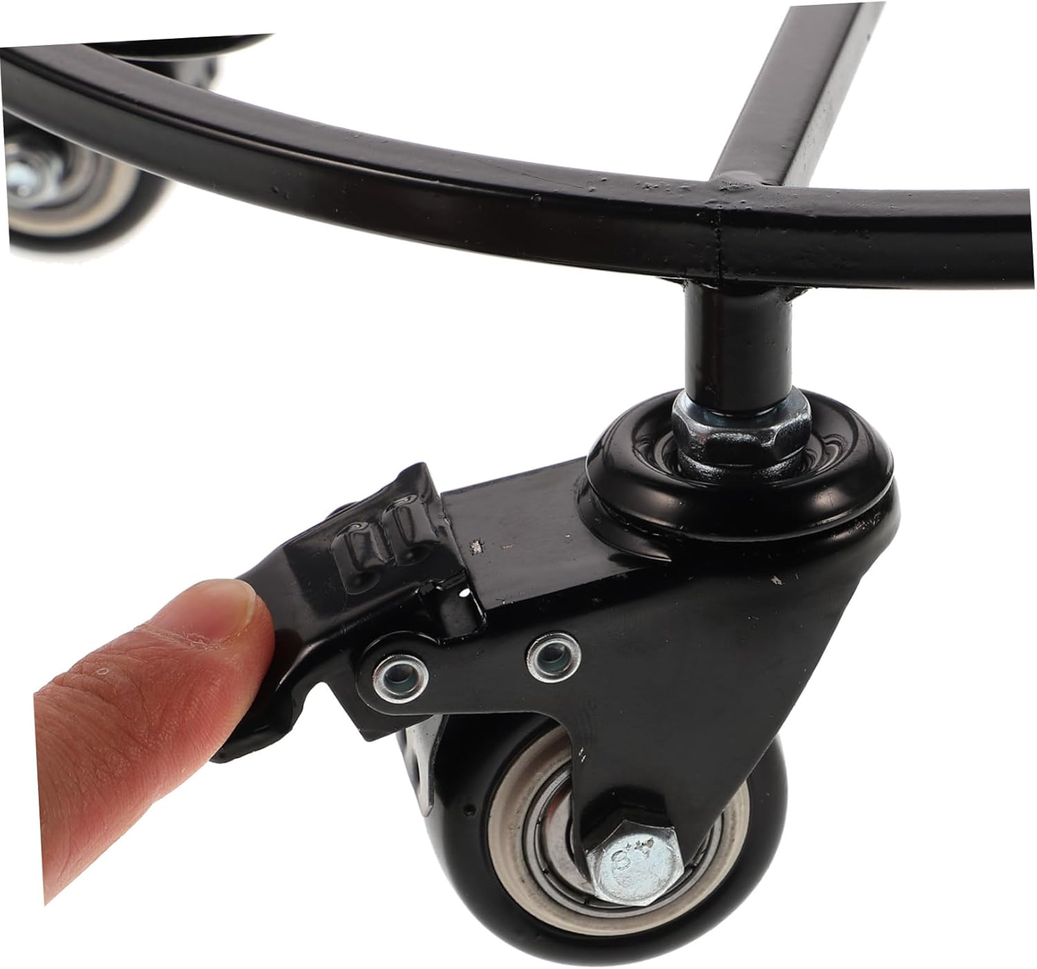 POPETPOP Plant Stand Wheel Iron Planter Bracket Universal Wheels for Flower Pots