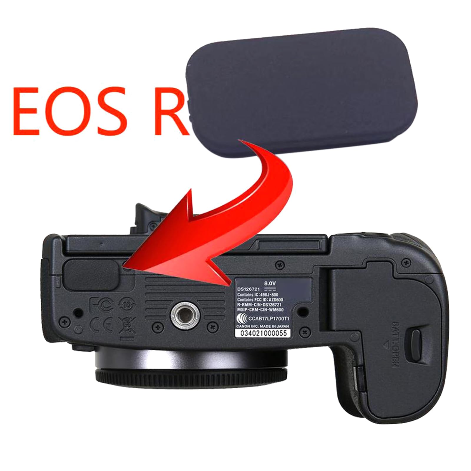 Amazon | 便利なゴム製プラグカバー 5d2 40D 50D 7D 5DII EOSR