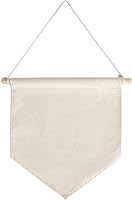 Vista 2 de FLYPARTY Banner de exhibición de pared de pin esmaltado - Banner de lona en blanco para botones de pines de exhibición, Natural