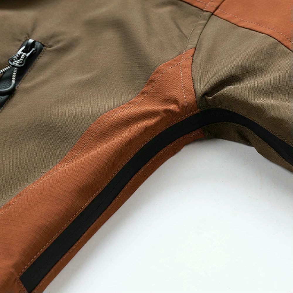 GLDFW Unisex Wiatroszczelna kurtka trekkingowa do wspinaczki górskiej wodoodporne kurtki outdoorowe sporty trencz wiatroodporny