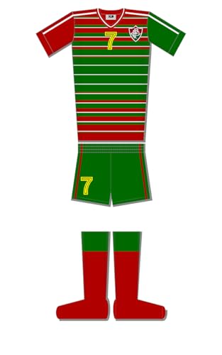 Projetar camisetas futebol