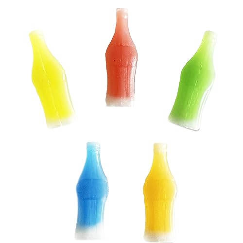 Miniatura 2 de Botellas de cera originales, bebidas de caramelo, mini bebidas rellenas de líquido Nik-L-Nip, golosinas favoritas de fiesta (media libra)