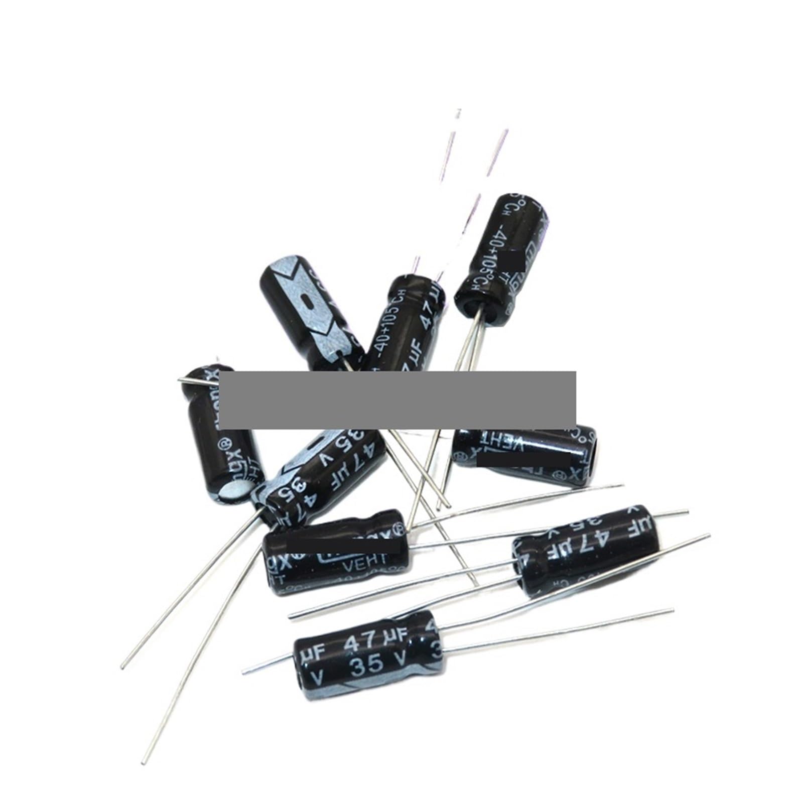 ICXLPMC 50PCS 35V47UF 5 * 11mm 47UF 35V 5 * 11 Electrolytic capacitor