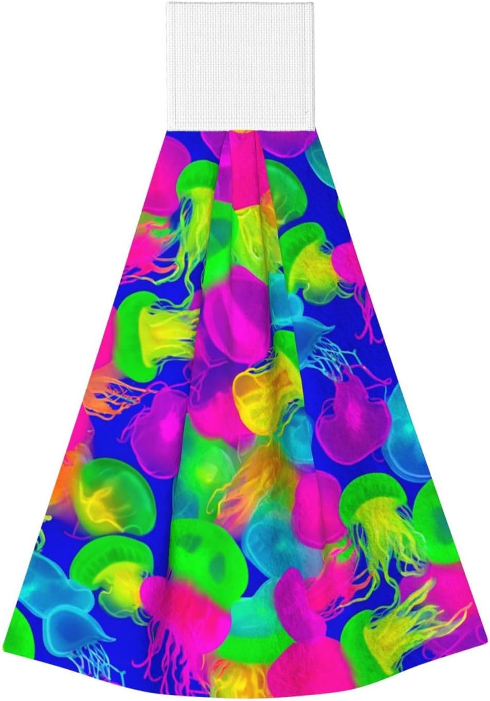 Cute-Rainbow-Sea-Fish Hanging Hand Towel Kitchen Towel