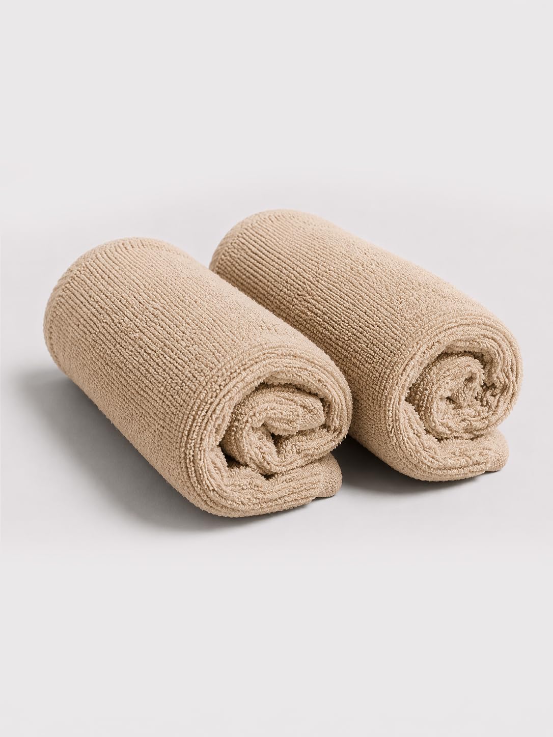 Tee Projekt Cotton Face Towels Set of 2, Ultra Soft & Quick Dry, Premium 480 GSM Small Towels for Face & Daily Use, 30 x 30 cm, Bleach Sand-image-24