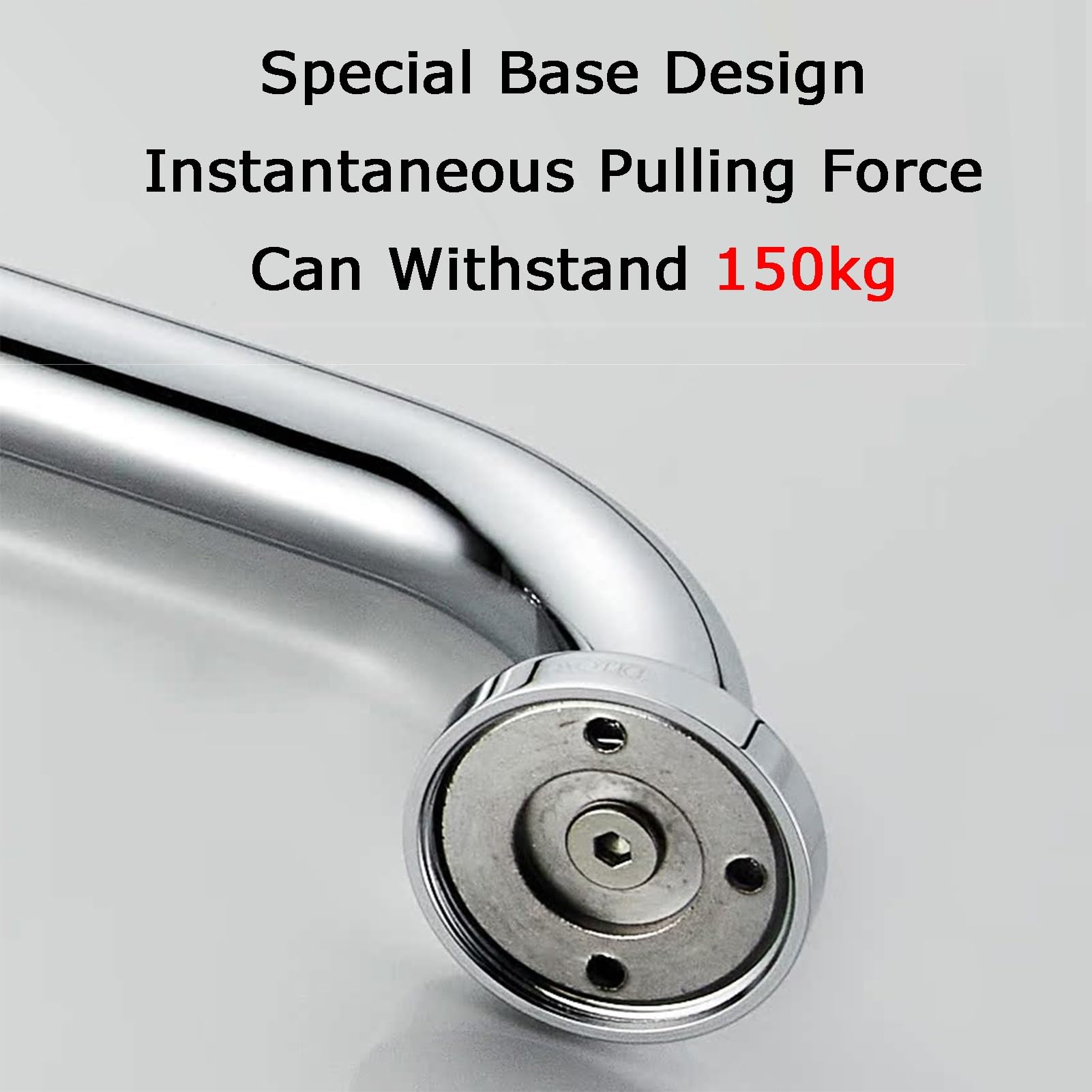 Corrimano For Bagno, Maniglie Di Sicurezza For Doccia Con Cestino Portaoggetti, For Anziani, Capacità Di Carico 150 Kg