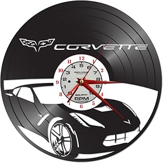 C7 Vinyl Record Clock