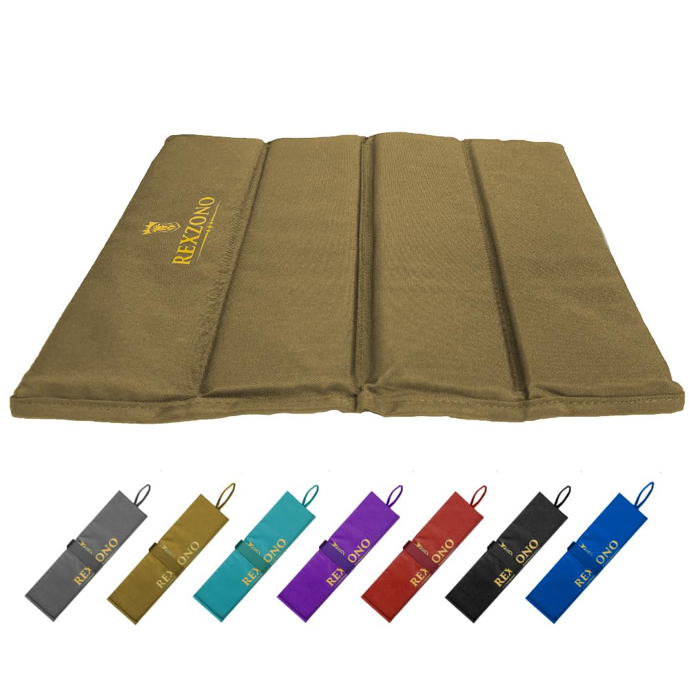 REXZONO® Compact Folding Sit Mat - Waterproof, Moisture-Resistant, Portable Sitting Cushion. Thermally Insulated Seat Pad for Outdoor Camping, Hiking, Picnics, Fishing, Parks — image 1