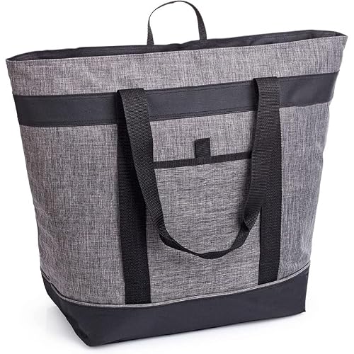 Daoxizhou 2PACK Reusable cooler Bag Insulated Grocery Bags shopping bag Pizza Delivery Bags Tote BAG
