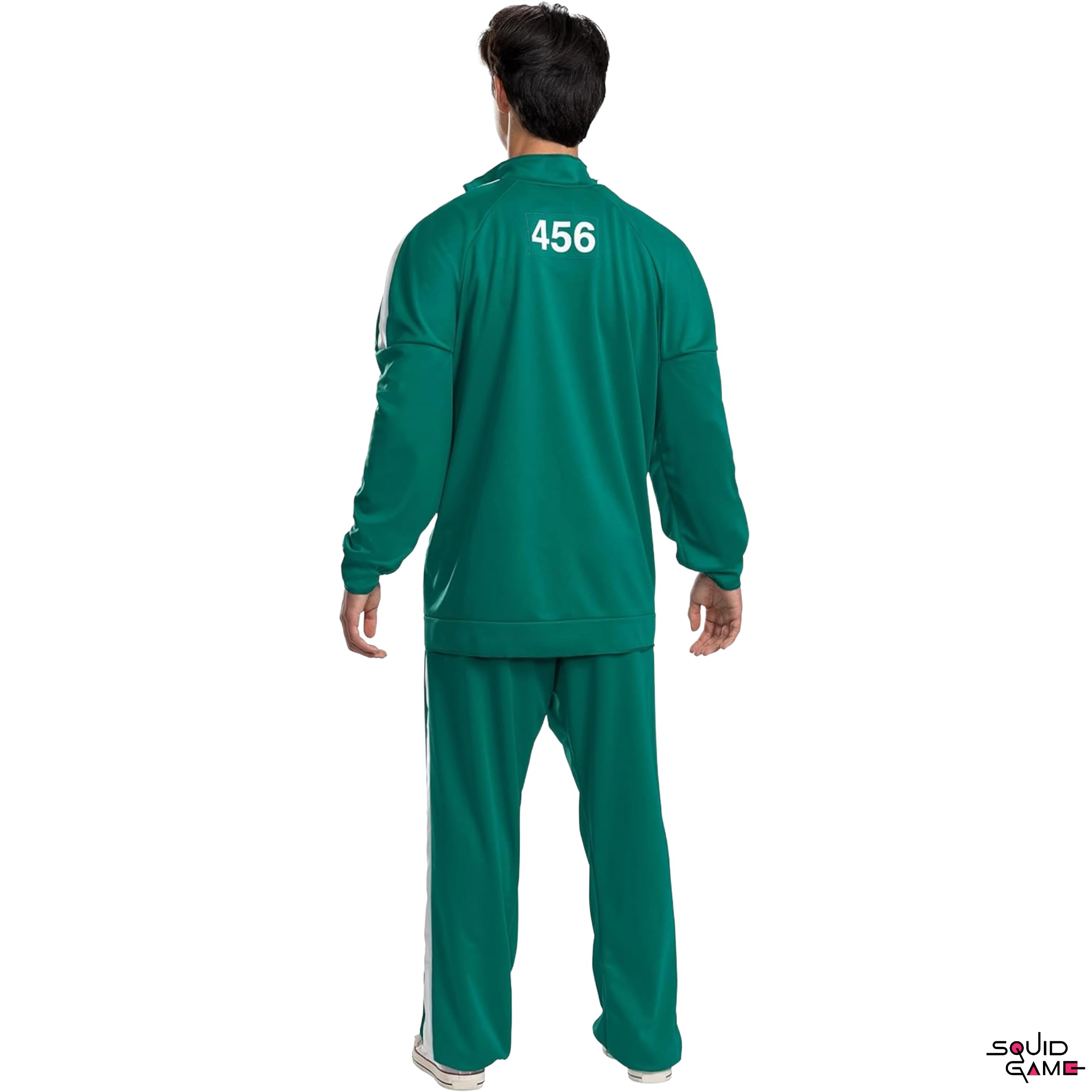 Disguise Squid Games Player 456 Jumpsuit Costume de déguisement Déguisement (lot de 1)