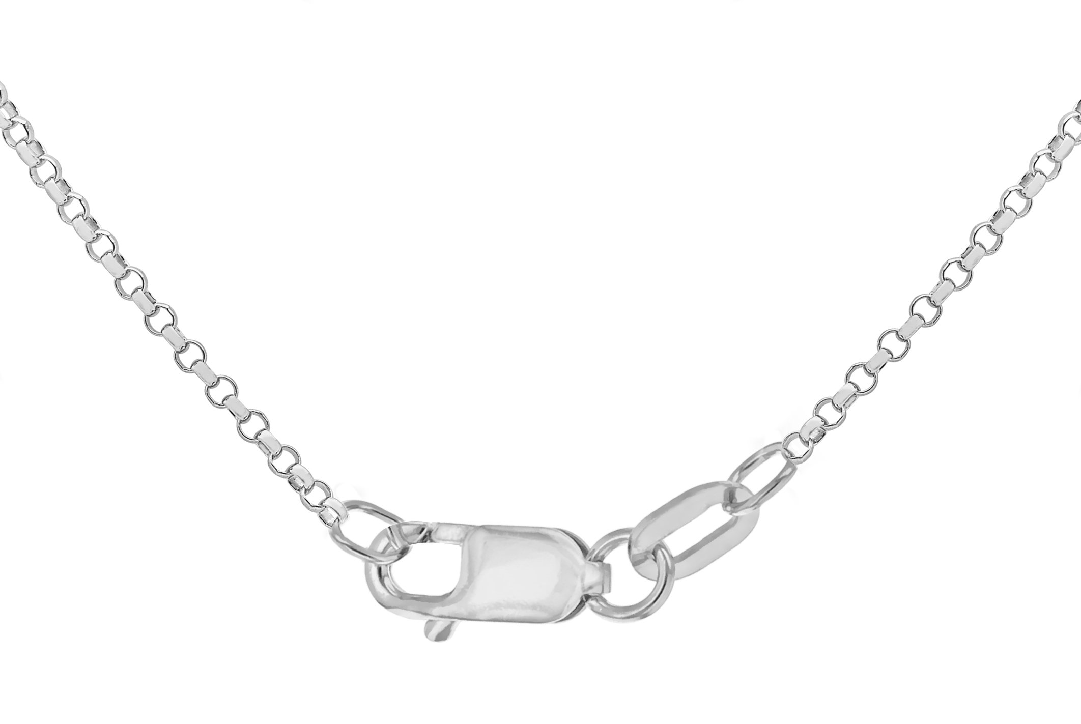 Damen Belcher Halskette 9k(375) 1.2mm