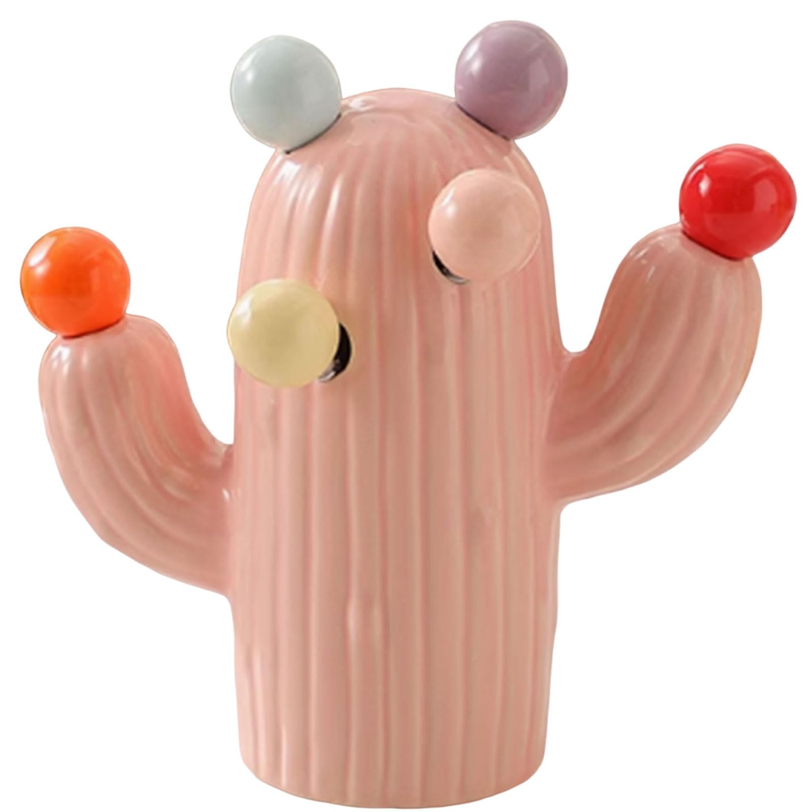 Set de 6 Fourchettes à Dessert en Acier Inoxydable avec Porte-Couverts en Forme de Cactus Fourchettes pour Gâteaux et Fruits pour Restaurants Bistrots Cuisine