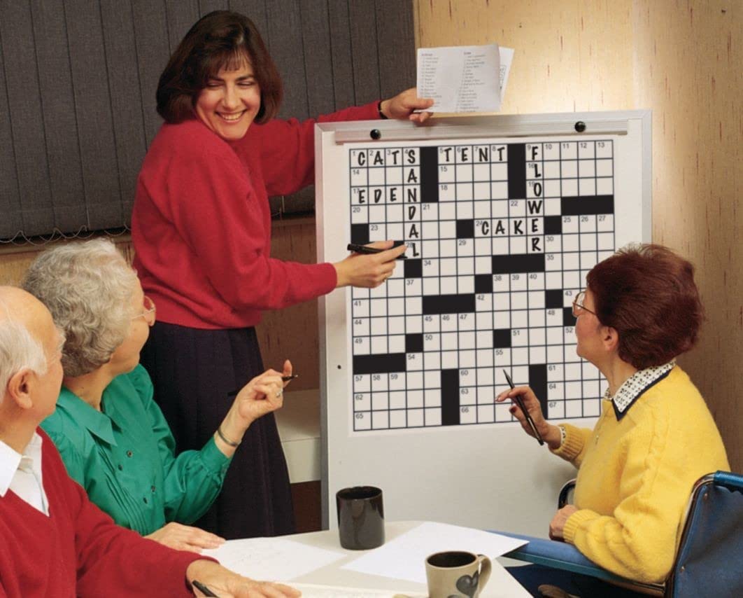 Amazon.com: s&s worldwide giant crossword puzzles set 1 : toys & games