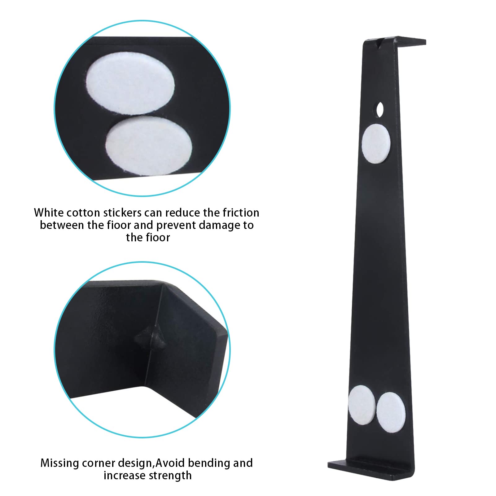 Strumenti per pavimenti in laminato, kit di attrezzi per pavimenti in laminato, kit di installazione per pavimenti in legno con martello rinforzato a doppia faccia, barra di trazione