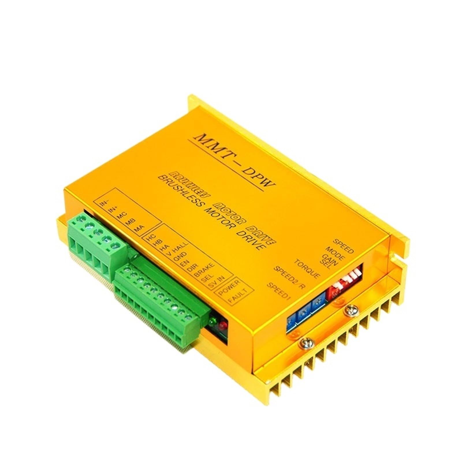 Controlador de Velocidad sin escobillas con Sensor Hall, 12 V, 24 V, 36 V y 48 V, 15 A, 10/50 DPW15BL