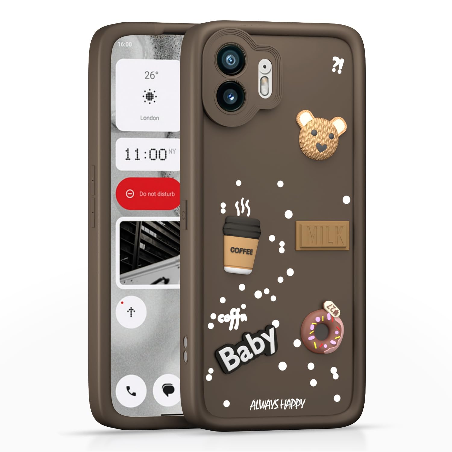 Nothing Phone 2 · Brown