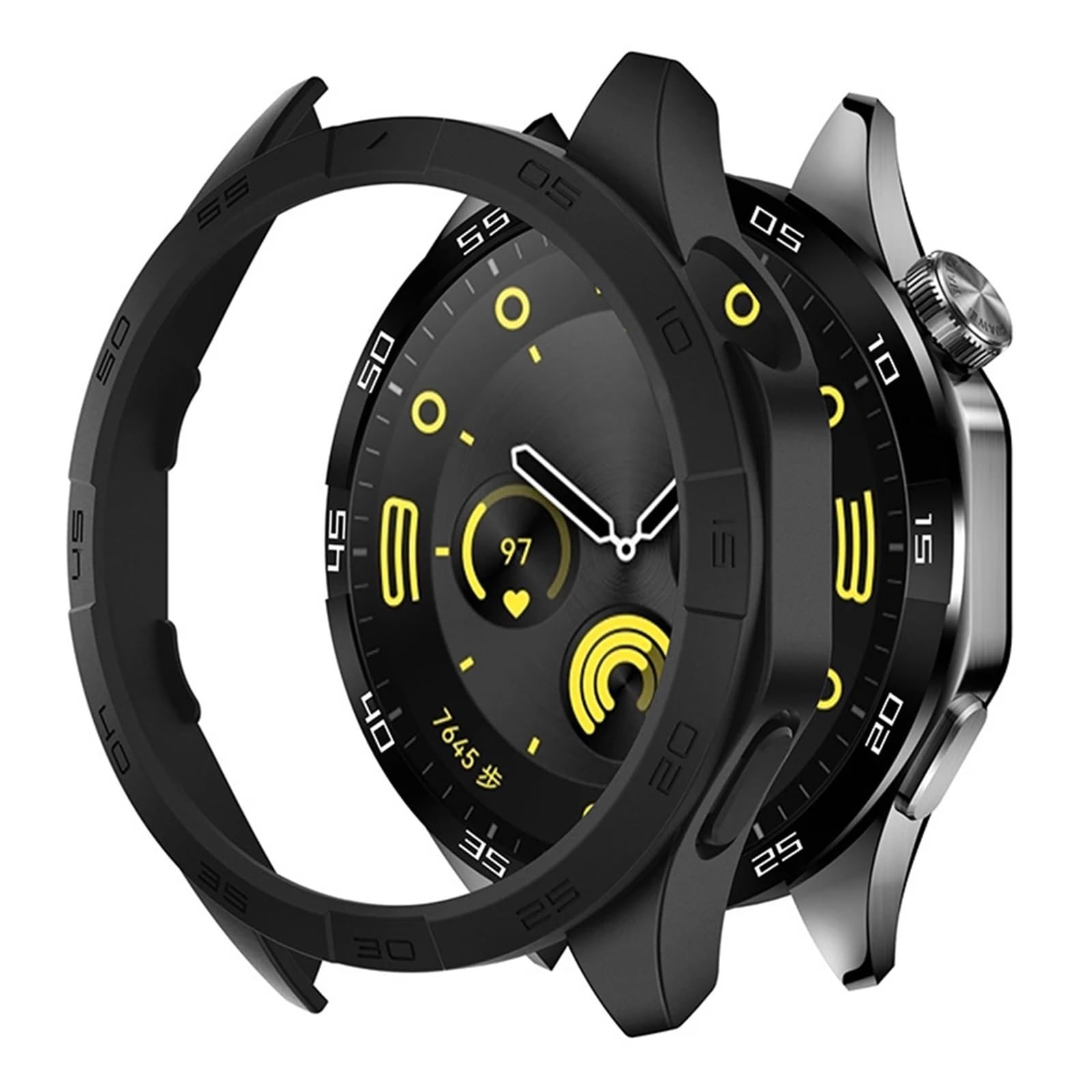 Funda Huawei Watch GT 4 46mm soluciona arañazos con parachoques PC 8