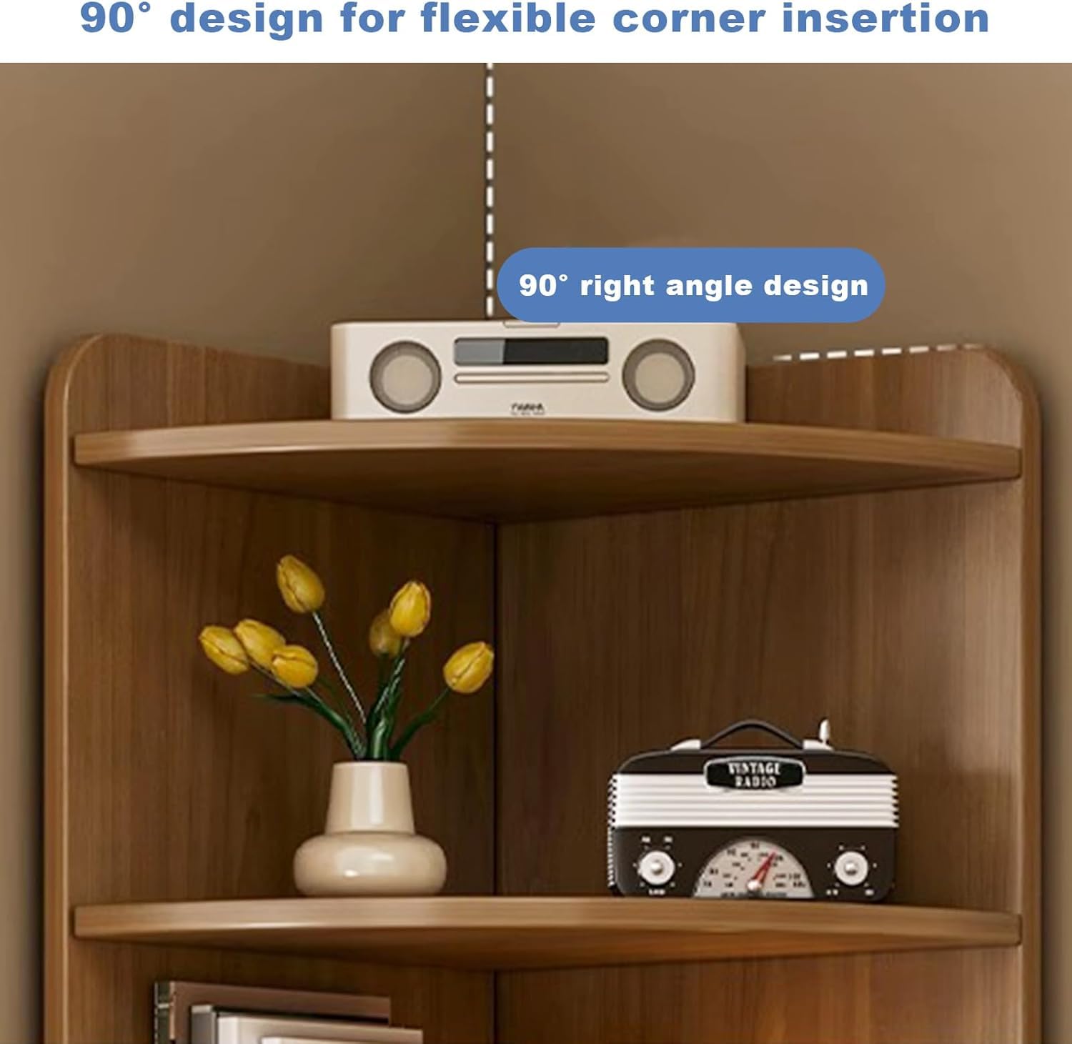 Amazon.co.jp: 下部コーナーシェルフ、コーナーキャビネット