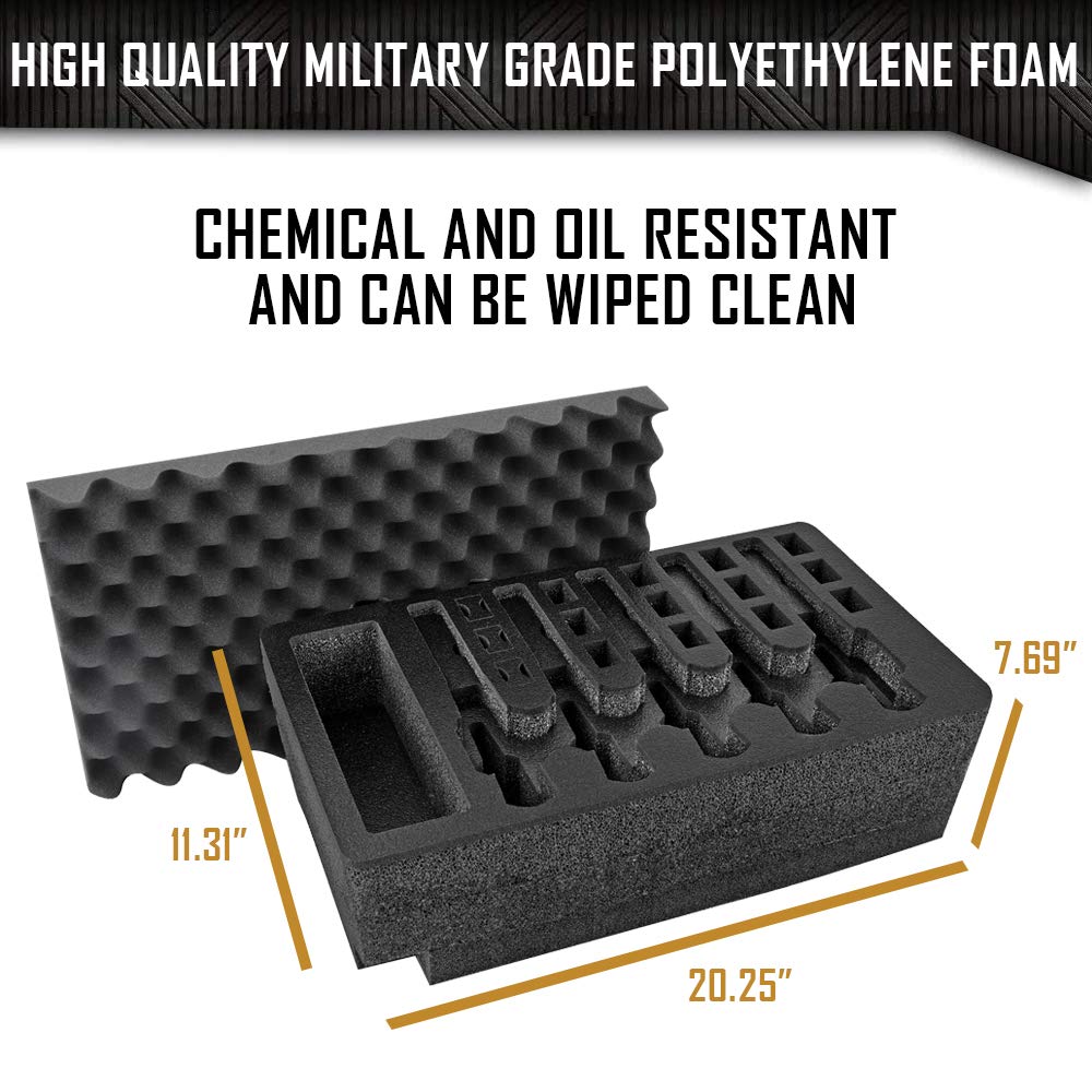 Amazon.com: Pistol & Magazine Storage Foam Insert For Apache 5800