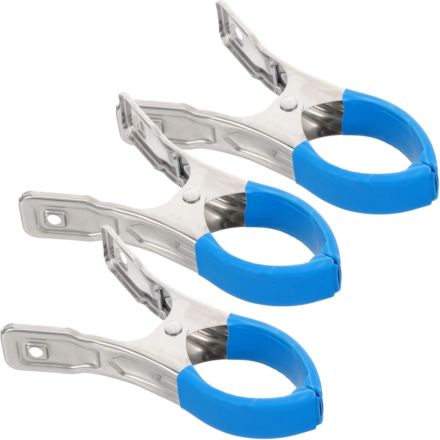 Wind Instrument Repair Clamps Stainless Steel 3pcs for Flute Saxophone