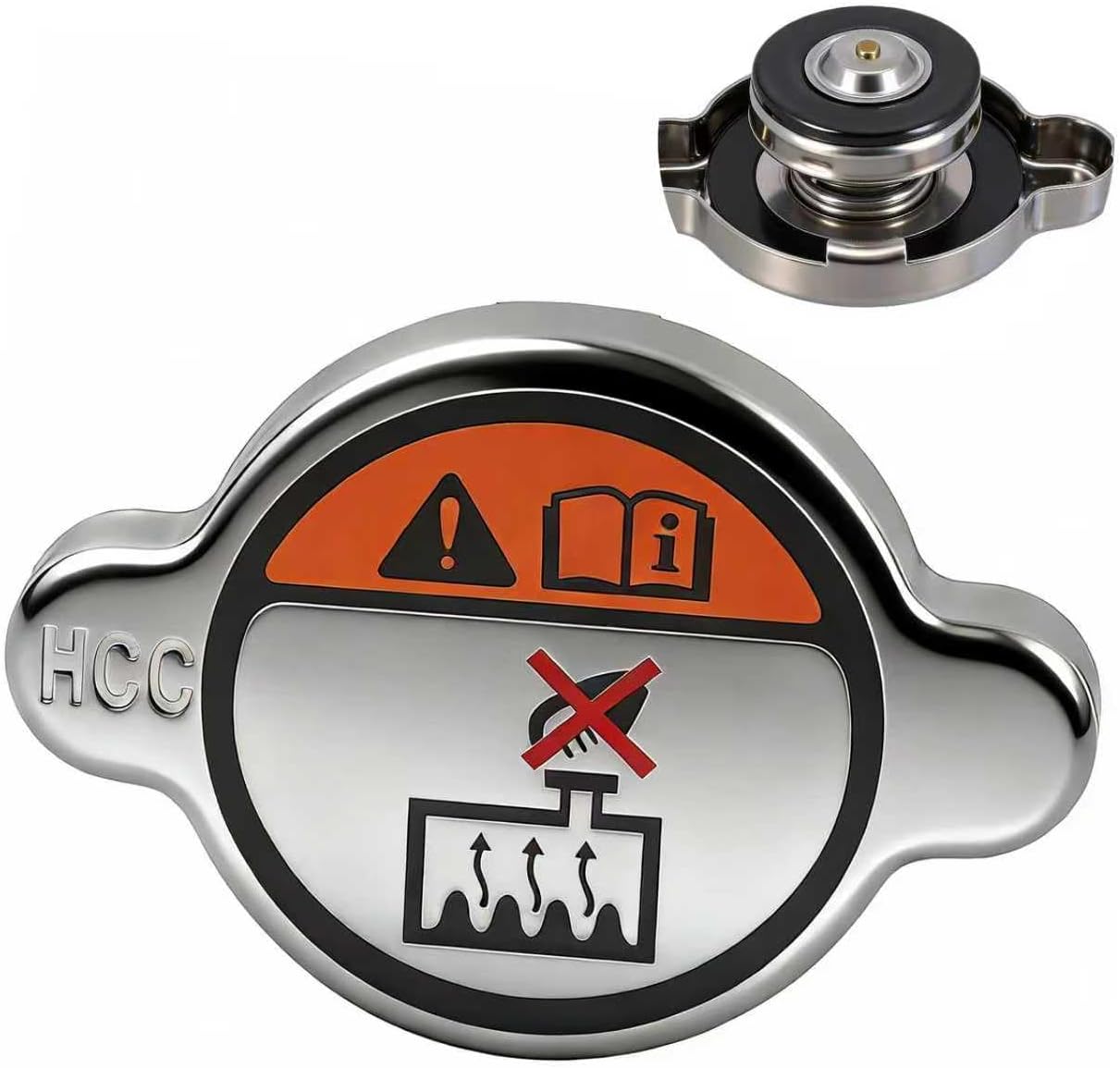 Radiator Cap for Hyundai Kia, 2017-2020 Elantra, 2016-2019 Sonata, 2016-2020 Optima, 2019-2020 Santa Fe, 2019-2021 Forte,2019-2020 Sorento, 2020-2020 Telluride, 25330B1000