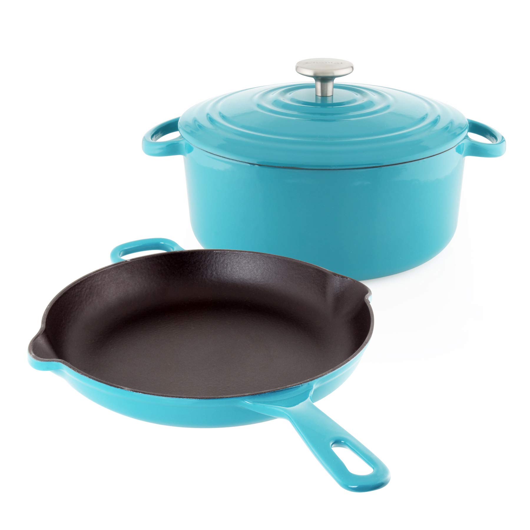 Chantal Enameled Cast Iron Cookware, 3 pc Set