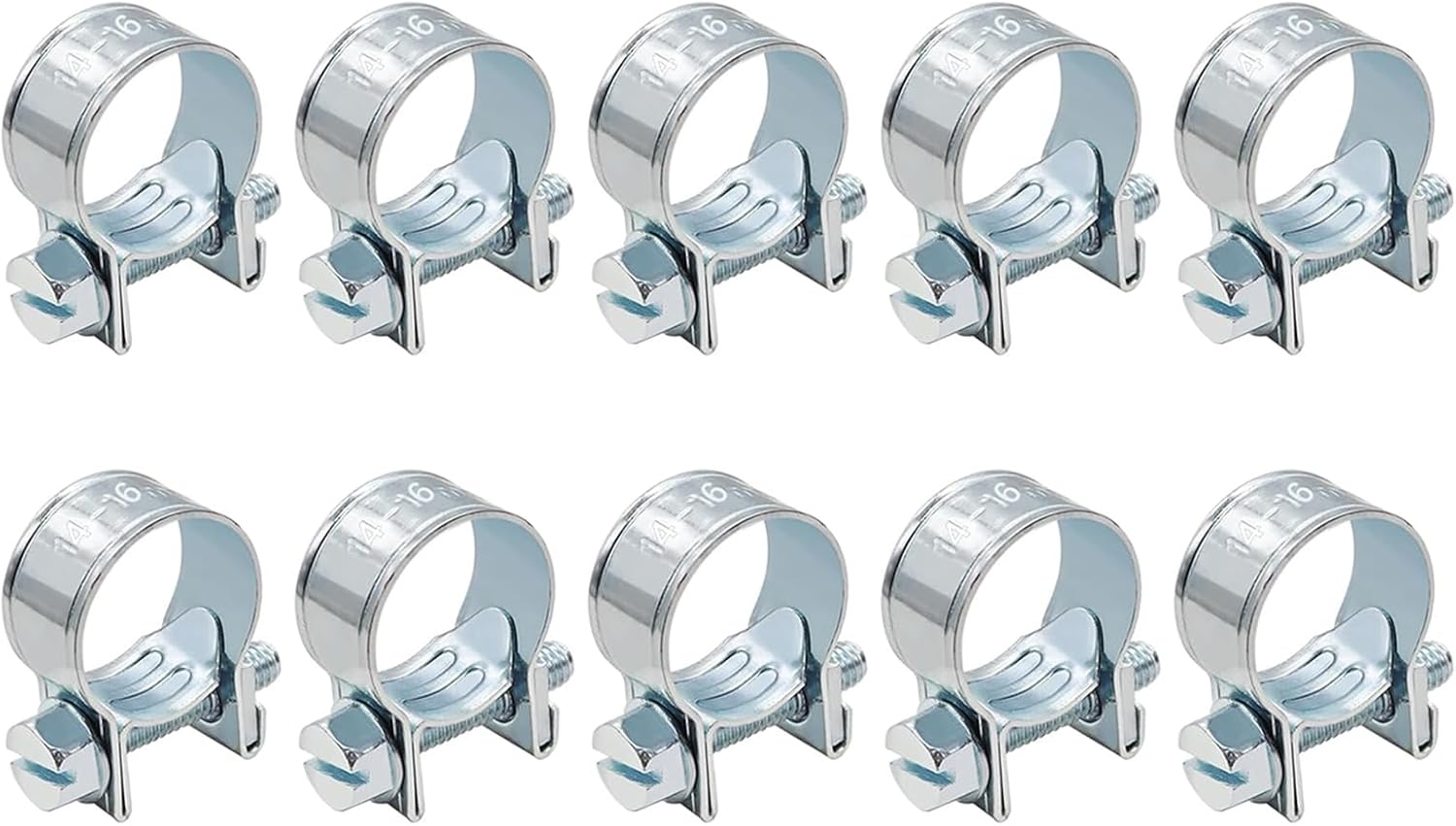 10FT Fuel Line Hose 6AN 3/8" High Pressure Hose 700PSI 9.6mm for Fuel Systems Engines Tube Hose Blue Multiple Size Options(Attached 10pcs Hose Clamp)